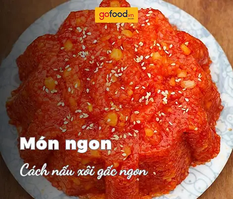 Cách Nấu Xôi Gấc Ngon, Dẻo, Đỏ Đẹp Mắt Cách Nấu Xôi Gấc Ngon, Dẻo, Đỏ Đẹp Mắt