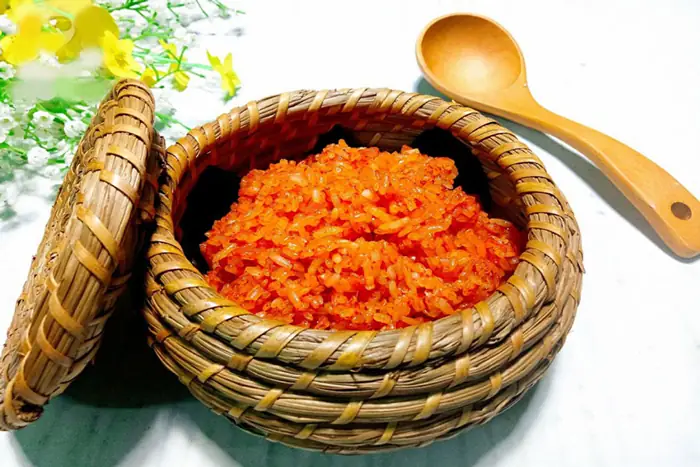 Cách Nấu Xôi Gấc Đỏ Tươi, Thơm Dẻo, Dễ Làm Tại Nhà