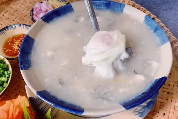 Nấu Cháo Nấm Rơm