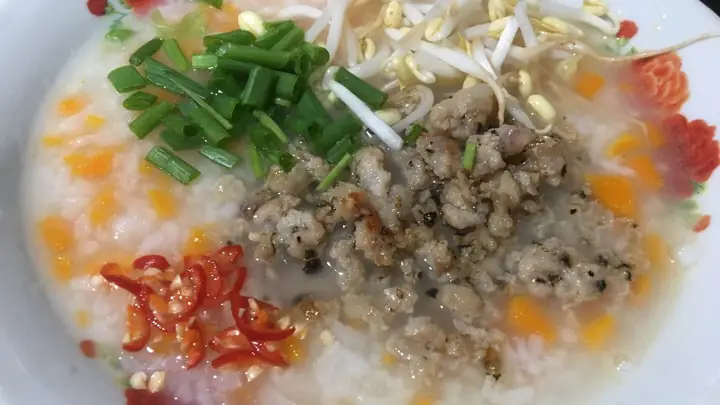 Cách Nấu Cháo Thịt Băm Cà Rốt Thơm Ngon Đầy Dinh Dưỡng Cho Bữa ...