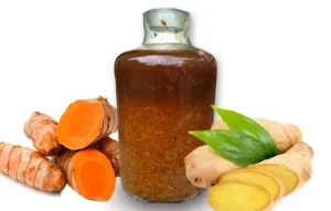 Gừng Và Nghệ Ngâm Rượu Cho Bà Đẻ