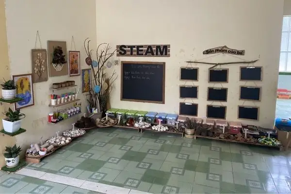 Sắp Xếp Các Vật Liệu, Dụng Cụ Trong Lớp Học Stem