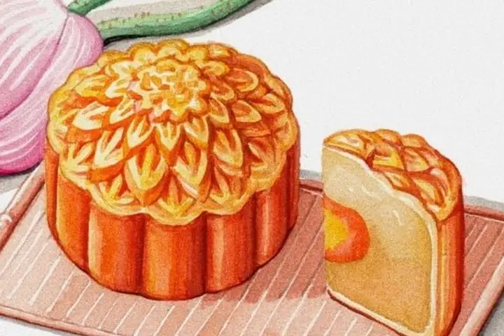 15+ Mẫu Vẽ Bánh Trung Thu Đẹp Mắt, Dễ Thương 15+ Mẫu Vẽ Bánh Trung Thu Đẹp Mắt, Dễ Thương