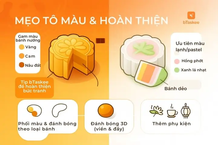 Mẹo Tô Màu Và Hoàn Thiện Để Bức Tranh Thêm “ngon Mắt” Mẹo Tô Màu Và Hoàn Thiện Để Bức Tranh Thêm “ngon Mắt”