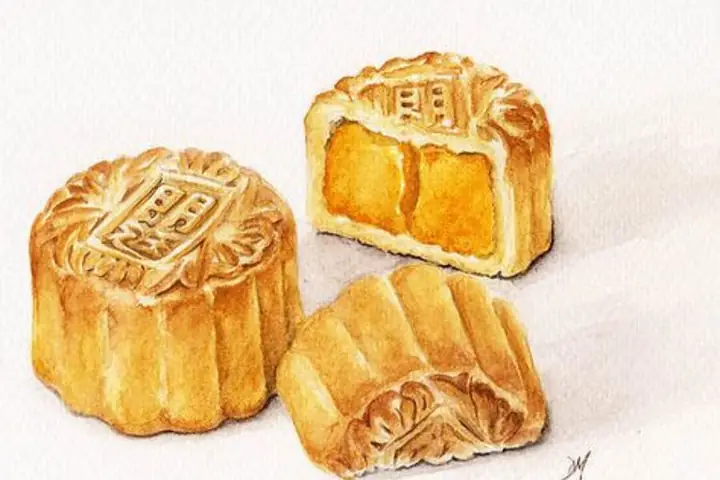 15+ Mẫu Vẽ Bánh Trung Thu Đẹp Mắt, Dễ Thương 15+ Mẫu Vẽ Bánh Trung Thu Đẹp Mắt, Dễ Thương
