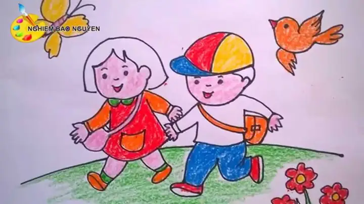 Cách Vẽ Con Người Đi Học? Cách Vẽ Con Người Đi Học?
