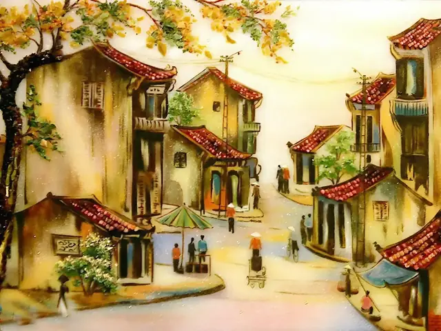 29+ Mẫu Tranh Vẽ Phố Cổ Hội An Đơn Giản Đẹp Ấn Tượng Hoài Niệm