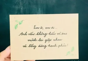 Top 10 Bức Thư Tỏ Tình Hay, Không Bao Giờ Lỗi Thời Và Cách Viết