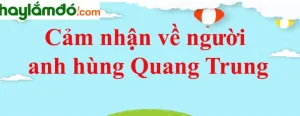 Cảm Nhận Về Vua Quang Trung - Một Biểu Tượng Anh Hùng Bất Diệt Trong Sử Sách Việt Nam
