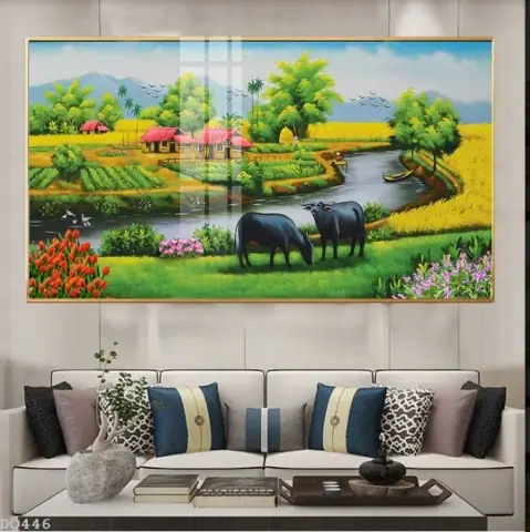 Tranh Dán Tường Đồng Quê Là Gì?