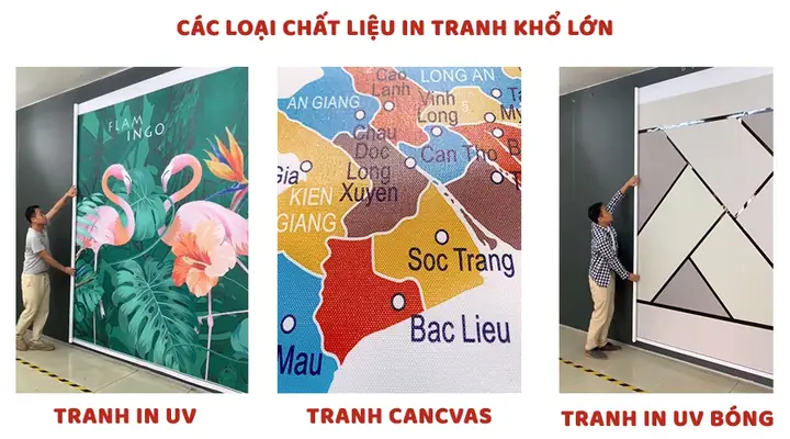 Dịch Vụ In & Thi Công Tranh Dán Tường Đồng Quê