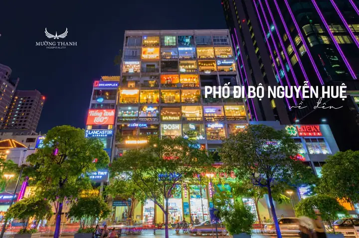 Đường Nguyễn Huệ - Trái Tim Của Cảnh Đẹp Sài Gòn Về Đêm Đường Nguyễn Huệ - Trái Tim Của Cảnh Đẹp Sài Gòn Về Đêm