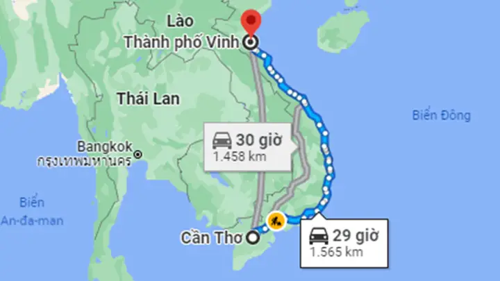 [mới] Khoảng Cách Cần Thơ Vinh Bao Nhiêu Km? - Bestprice