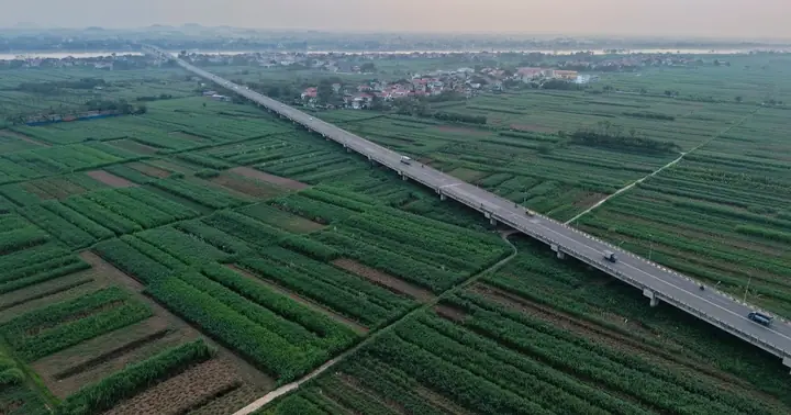 Cầu Vĩnh Thịnh Dài Nhất Việt Nam Trên Địa Phận Hà Nội | Báo Dân Trí
