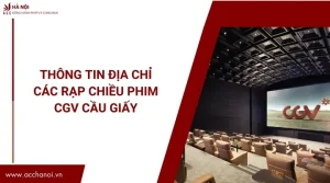 Thông Tin Địa Chỉ Các Rạp Chiều Phim Cgv Cầu Giấy