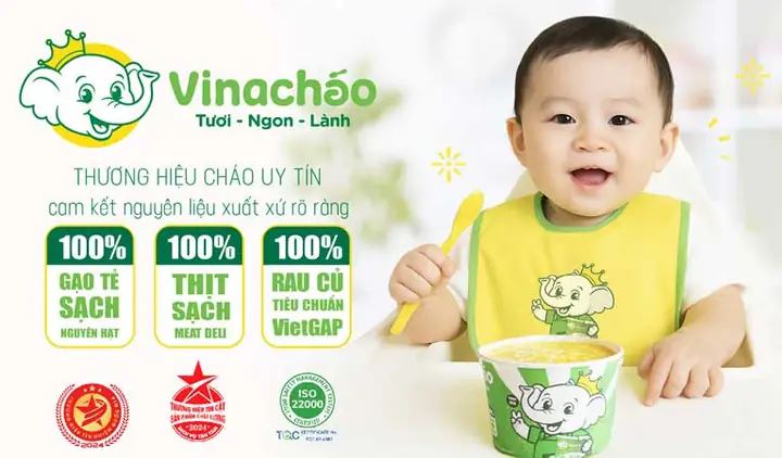 Cháo Dinh Dưỡng Vinachao: Cháo Dinh Dưỡng Trẻ Em