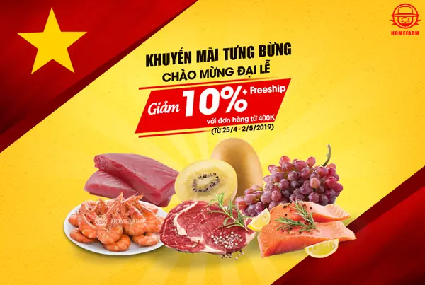 Ưu Đãi Chào Mừng Đại Lễ 30/4 & 1/5 - Giảm Giá 10% Với Hóa Đơn ... Ưu Đãi Chào Mừng Đại Lễ 30/4 & 1/5 - Giảm Giá 10% Với Hóa Đơn ...