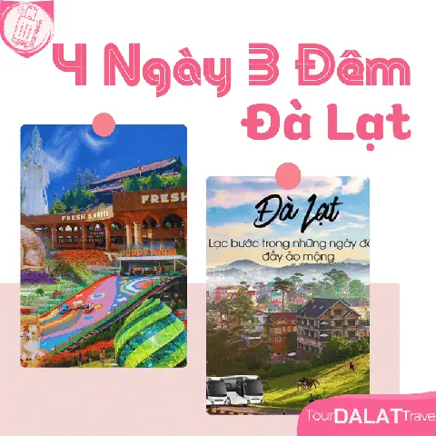 Tour Đà Lạt 4 Ngày 3 Đêm 2025 | Lịch Trình, Giá Vé