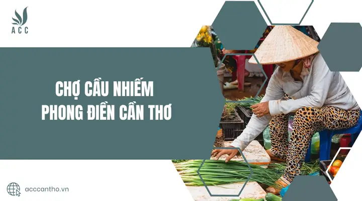 Chợ Cầu Nhiếm Phong Điền Cần Thơ Chợ Cầu Nhiếm Phong Điền Cần Thơ