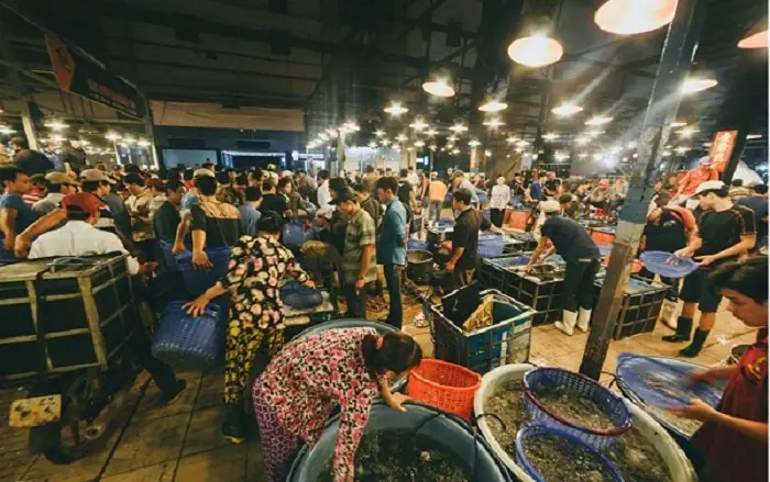 Giá Hải Sản Tại Chợ Bình Điền