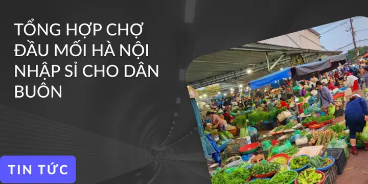 10 Chợ Đầu Mối Hà Nội Nhập Sỉ Cho Dân Buôn