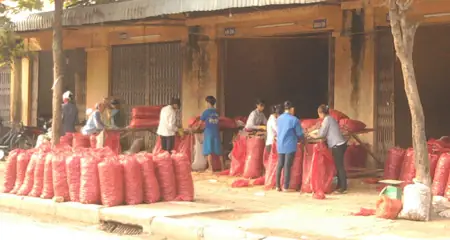 Phố Đầu Nậu Nông Sản Trung Quốc Ở Bắc Ninh