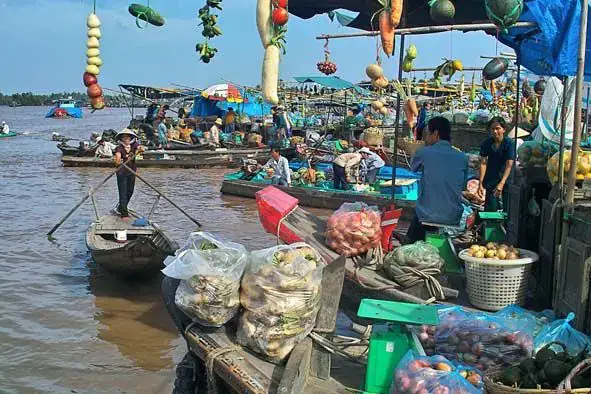 Các Chợ Nổi Đồng Bằng Sông Cửu Long - Du Lịch Hoàn Mỹ