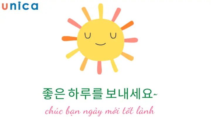 Cách Nói Chúc Một Ngày Tốt Lành Trong Tiếng Hàn