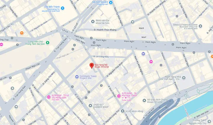 Cách Di Chuyển Đến Bảo Tàng Mỹ Thuật Thành Phố Hồ Chí Minh