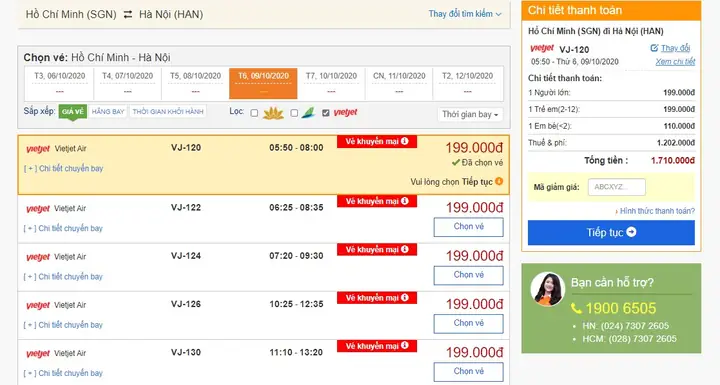 Đặt Vé Máy Bay Vietjet Air Tại Bestprice Như Thế Nào? Đặt Vé Máy Bay Vietjet Air Tại Bestprice Như Thế Nào?