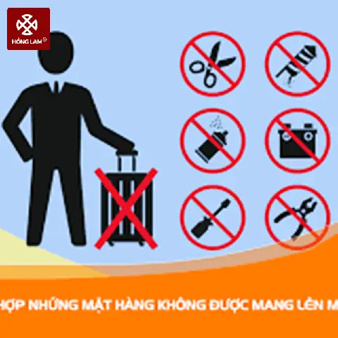 Top Nhóm Vật Dụng Cấm Xách Tay Theo Lên Máy Bay