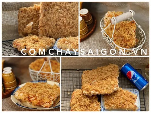 Cơm Cháy Sài Gòn | Cơm Cháy Chà Bông | Cơm Cháy Ngon Nhất ...