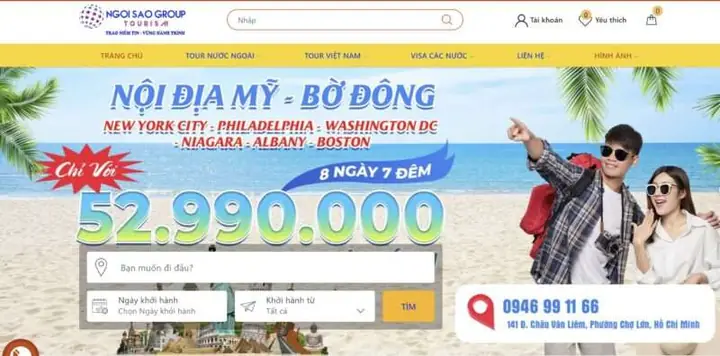 Ngôi Sao Group Tourism – Công Ty Du Lịch Uy Tín Tại Quận 5 Ngôi Sao Group Tourism – Công Ty Du Lịch Uy Tín Tại Quận 5