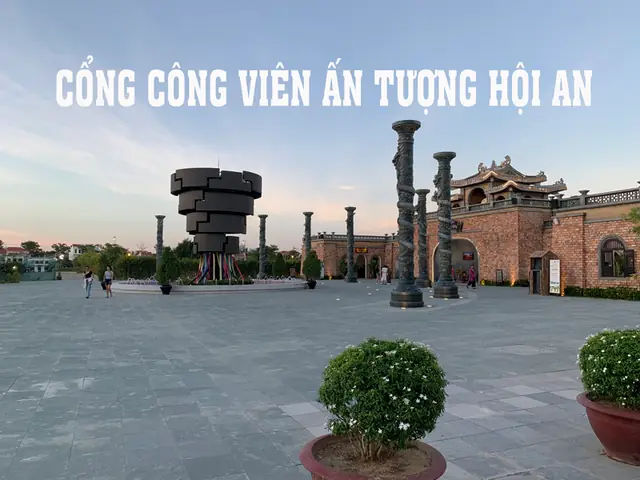 Lối Đi Chính Vào Cổng Công Viên Ấn Tượng Hội An