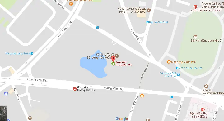 Địa Chỉ Công Viên Hoàng Văn Thụ