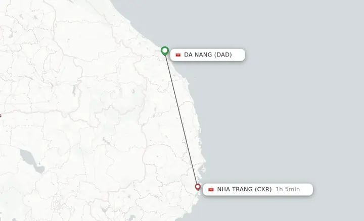 Direct (non-stop) Flights From Da Nang To Nha Trang - Schedules ...