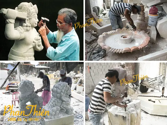 >> Tham Quan Làng Đá Mỹ Nghệ Non Nước Đà Nẵng Dưới Chân Núi Ngũ Hành Sơn