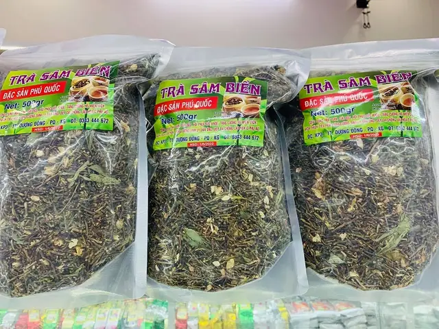 Trà Sâm Biển Đặc Sản Phú Quốc Trà Sâm Biển Đặc Sản Phú Quốc