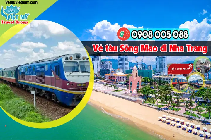 Vé Tàu Sông Mao Đi Nha Trang - Đại Lý Vé Tàu Hỏa Bắc Nam