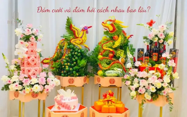 Nên Tổ Chức Đám Hỏi Và Đám Cưới Cách Nhau Bao Lâu?