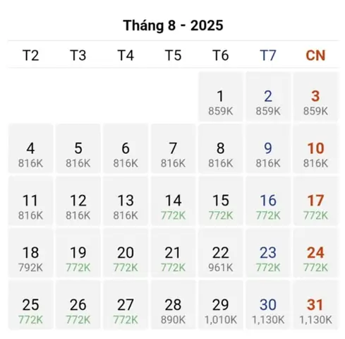 Đặt Vé Máy Bay Tp Hồ Chí Minh – Hải Phòng Giá Rẻ Nhất Tháng 08/2025