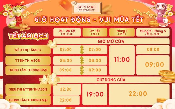 Trung Tâm Thương Mại Aeon Mall Bình Tân