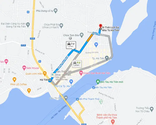 Cách Di Chuyển Tới Nhà Tù Hà Tiên Ở Kiên Giang