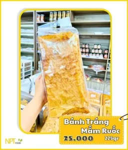 Bánh Tráng Mắm Ruốc Đà Lạt – Bánh Tráng Muối Npt Food