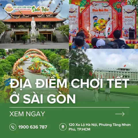 Tổng Hợp 15 Địa Điểm Chơi Tết Ở Sài Gòn Thú Vị | Công Viên Văn Hóa ...