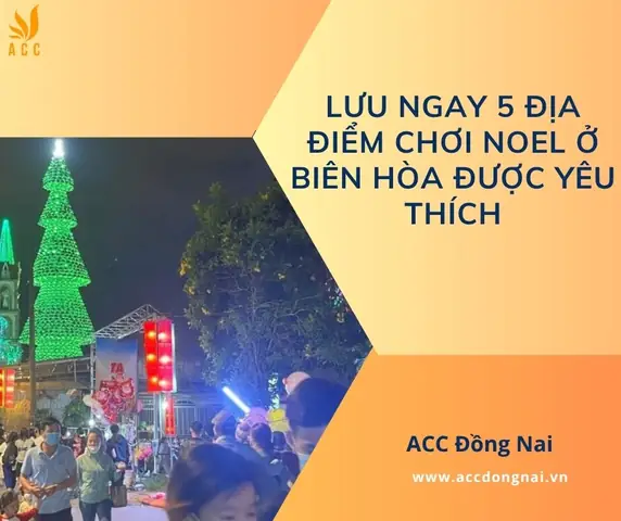 Lưu Ngay 5 Địa Điểm Chơi Noel Ở Biên Hòa Được Yêu Thích