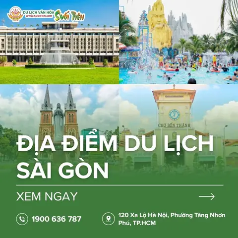 Tổng Hợp 24 Địa Điểm Du Lịch Sài Gòn Không Thể Bỏ Qua | Công Viên ...