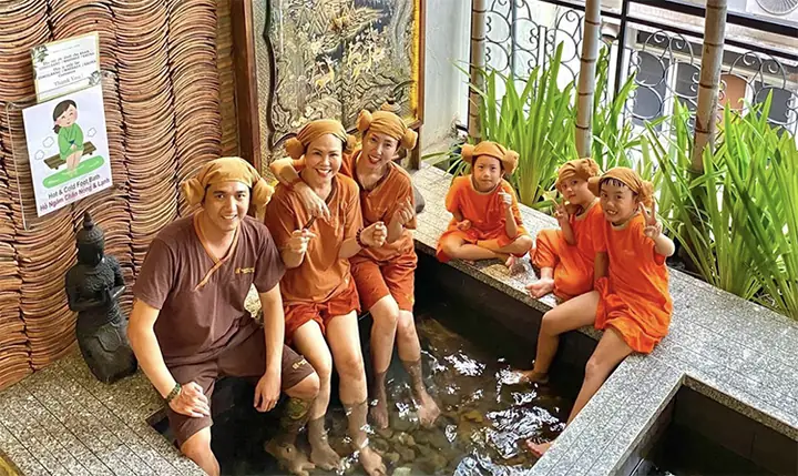 Phòng Xông Hơi Hàn Quốc - Temple Leaf Spa Land Quận 1