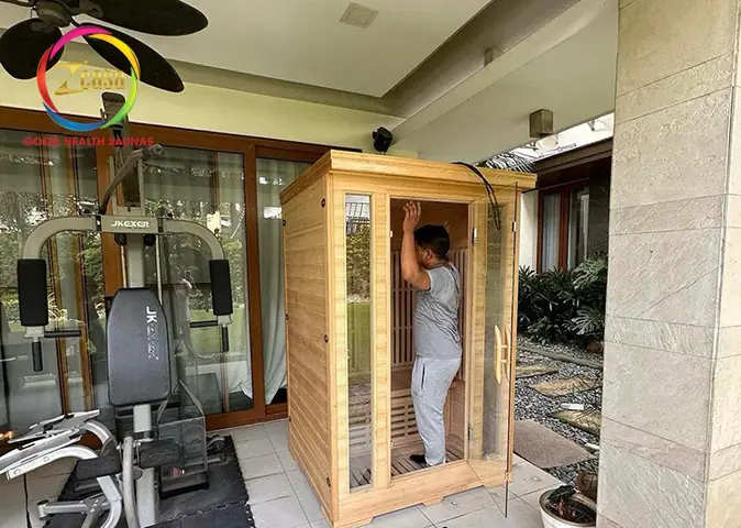 Mang Cả Phòng Xông Hơi Hàn Quốc Về Nhà