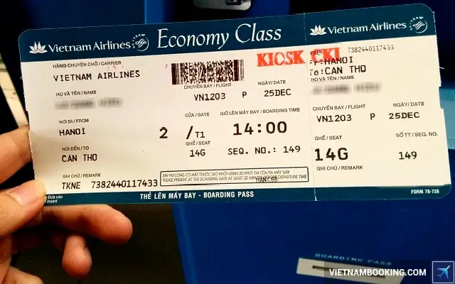 Đổi Tên Vé Máy Bay Vietnam Airline